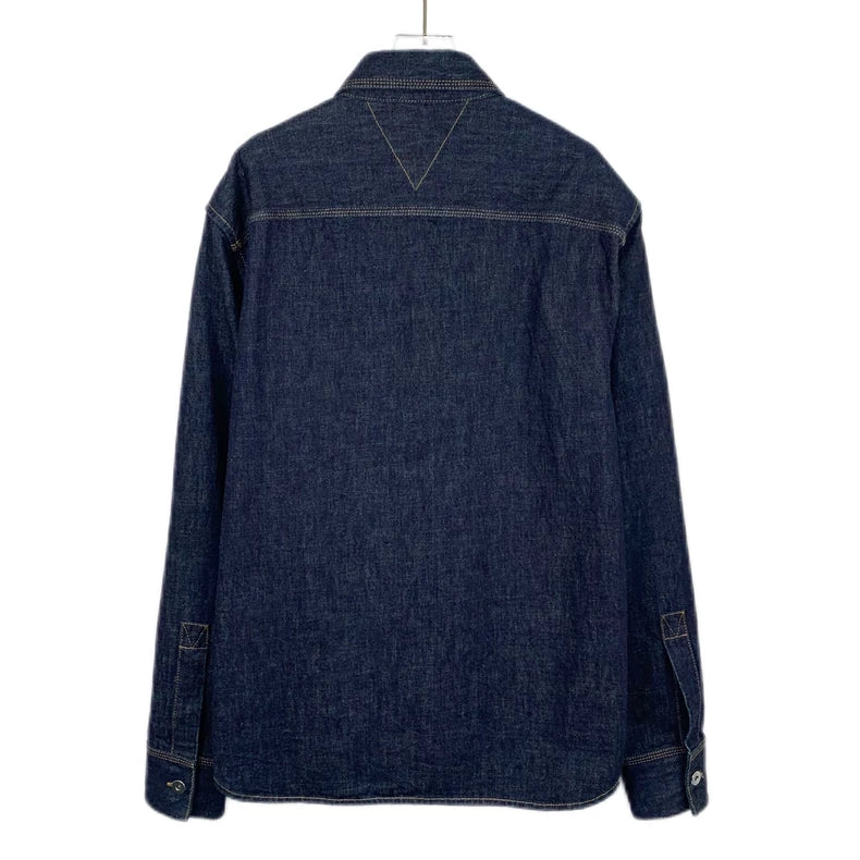 Bottega Veneta Dark Blue Cotton Shirt