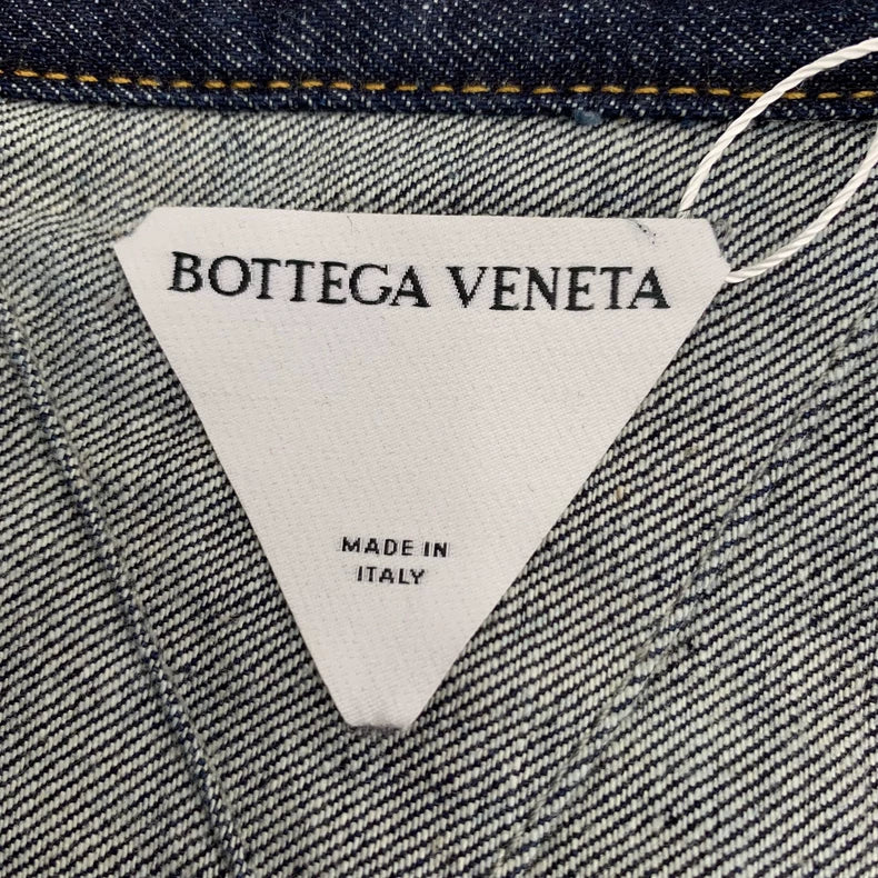 Bottega Veneta Dark Blue Cotton Shirt