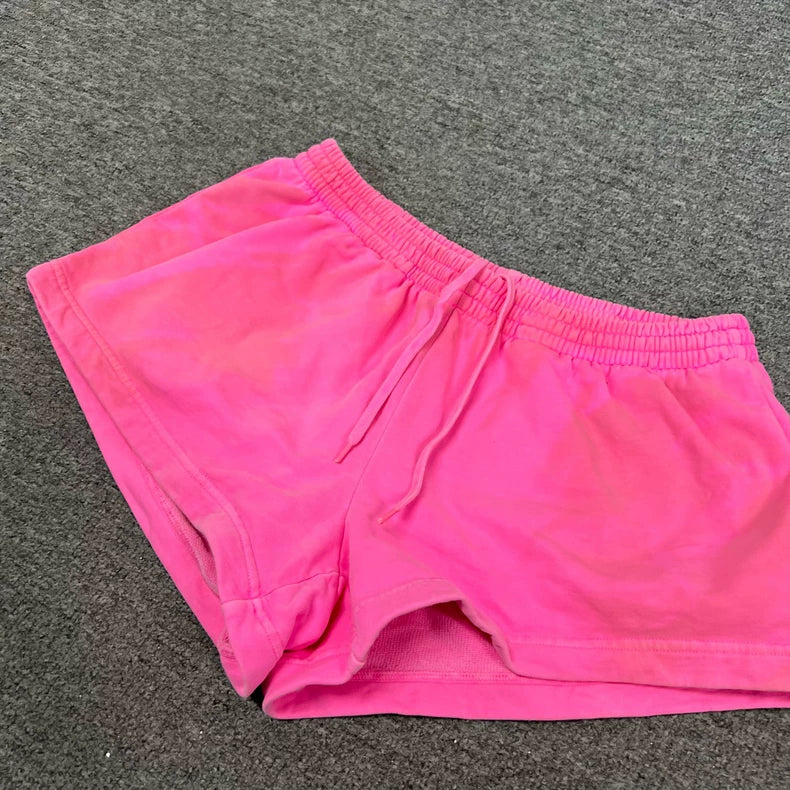 Balenciaga Pink Dyed Casual Shorts