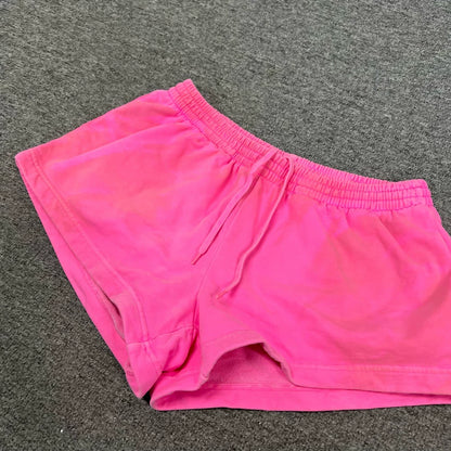 Balenciaga Pink Dyed Casual Shorts