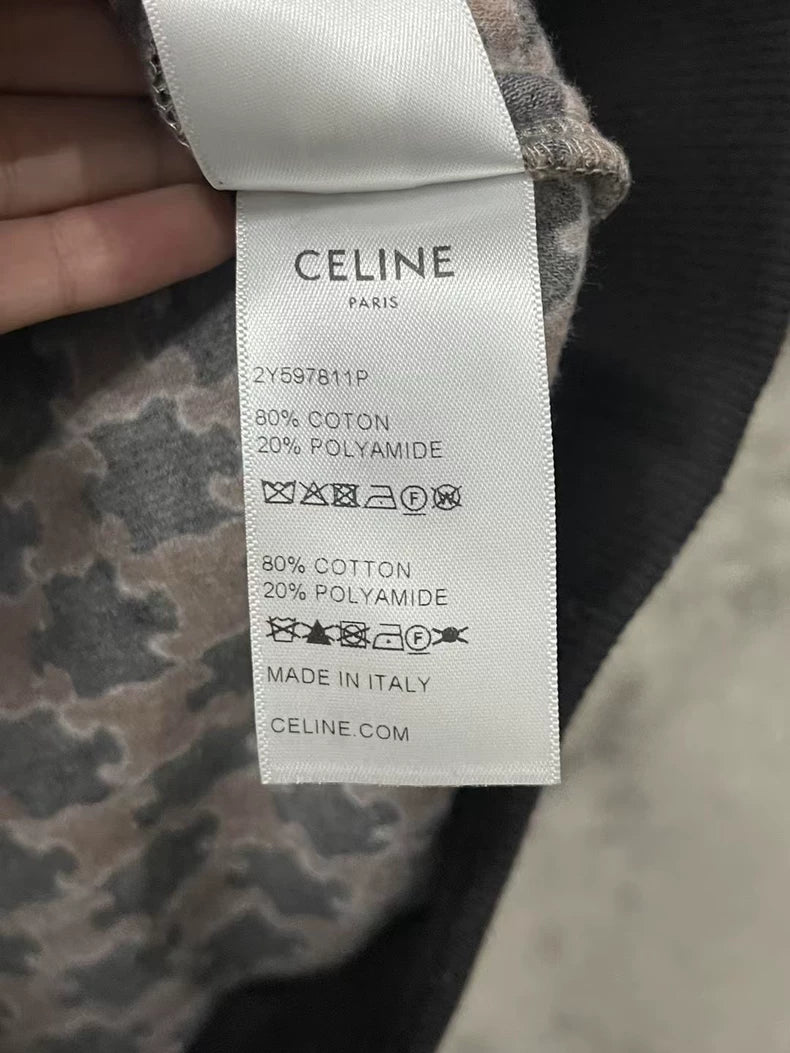 Celine Velvet Monogram Zip Jacket Coat