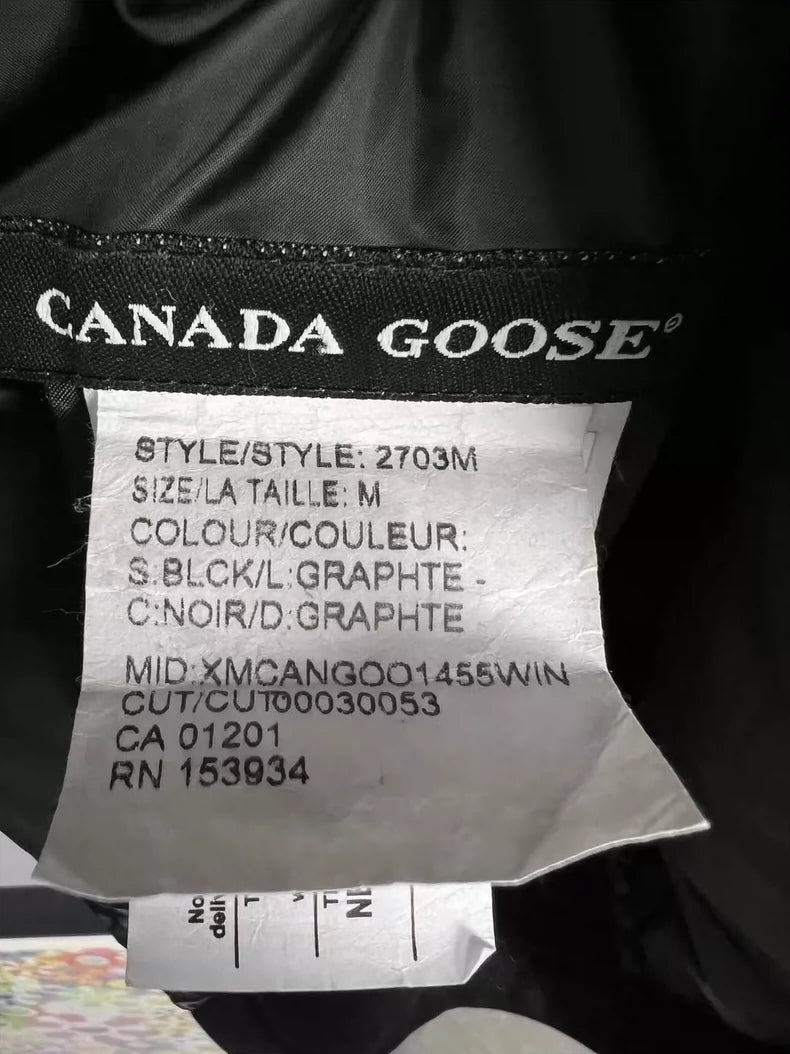 Lightweight Canada Goose Down Jacket