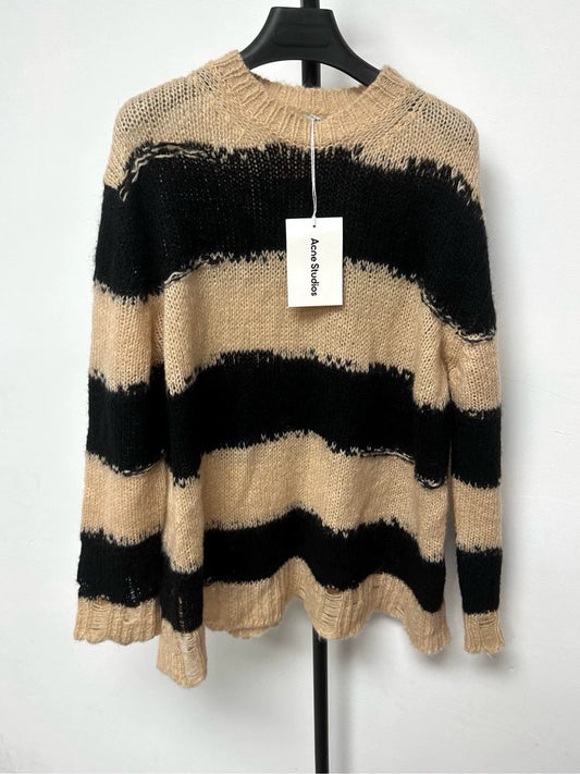 Acne Studios Distressed Striped Sweater-yf