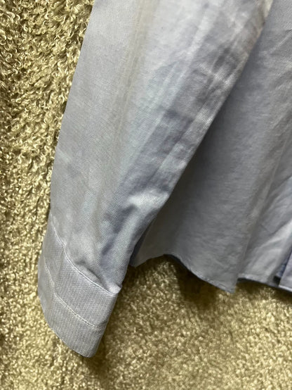 Hermes Men's Light Blue Long Sleeve Shirt