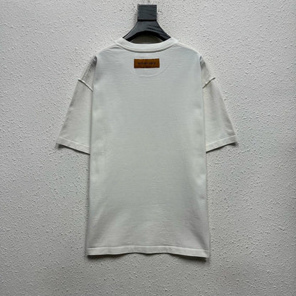 Louis Vuitton Rainbow Logo White T-Shirt