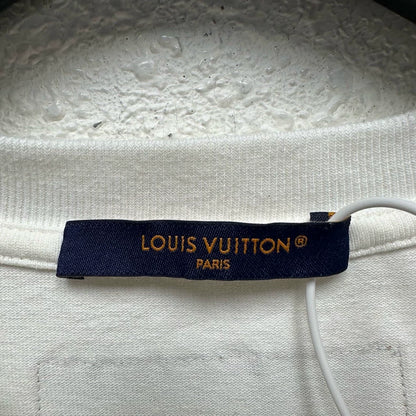 Louis Vuitton Rainbow Logo White T-Shirt