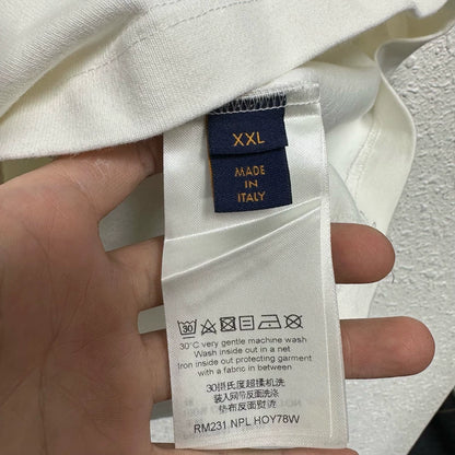 Louis Vuitton Rainbow Logo White T-Shirt