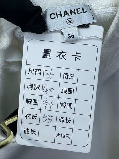 White Knit Short Sleeve Top