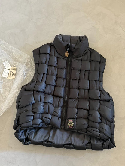 kapital nylon woven cotton vest