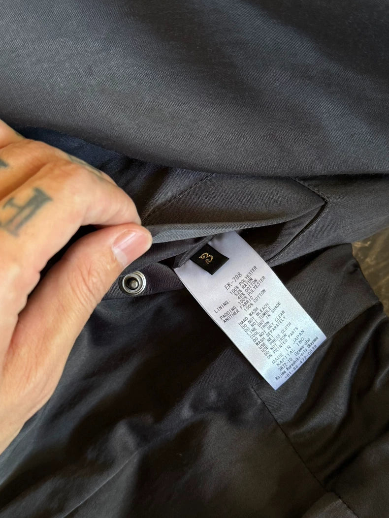 kapital nylon woven cotton vest