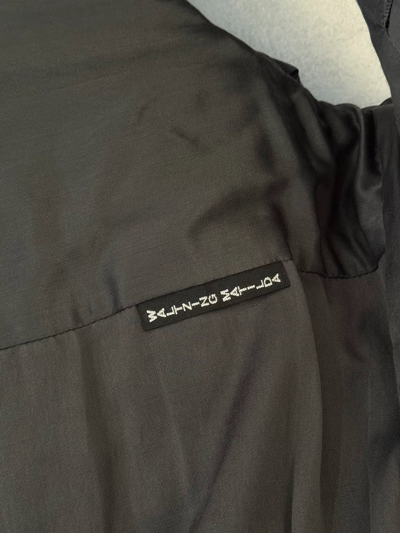 kapital nylon woven cotton vest