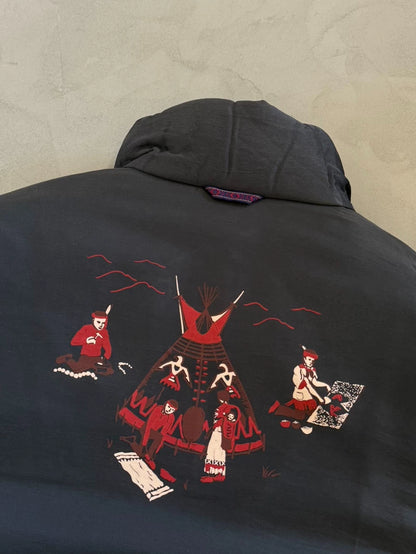 kapital nylon woven cotton vest