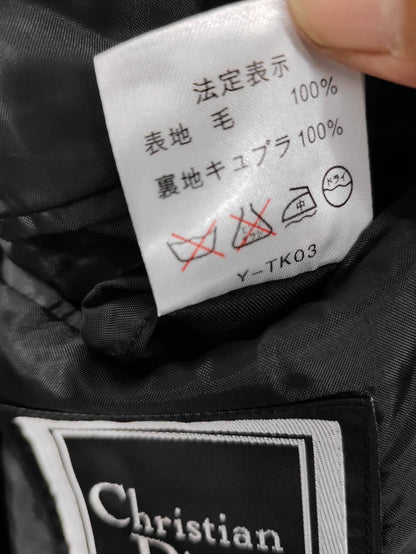 Vintage Christian Dior Black Suit Jacket