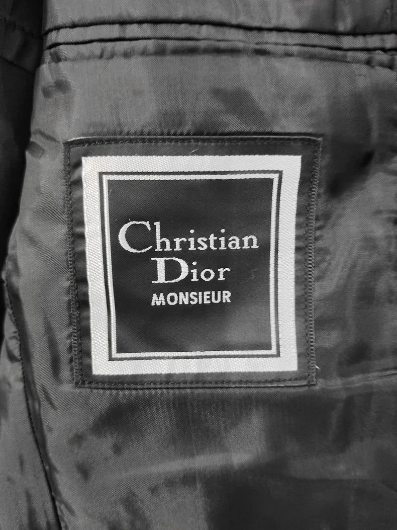 Vintage Christian Dior Black Suit Jacket