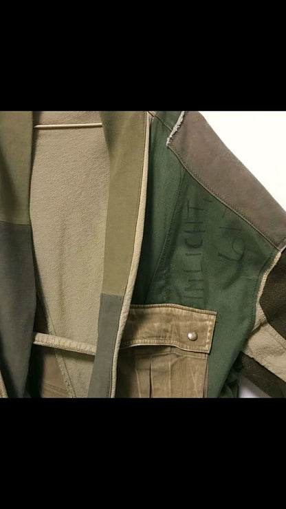 Kapital Patchwork Heavy Military Cloth Robe