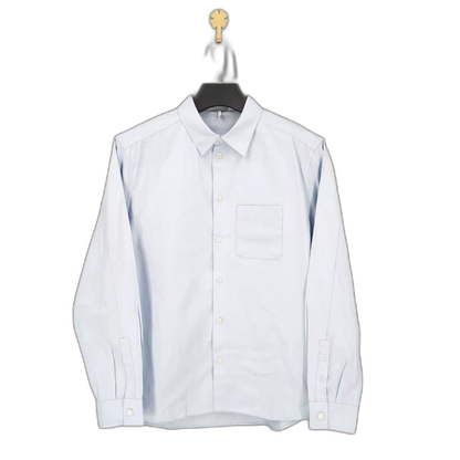 LOEWE Light Blue Logo Pocket Shirt