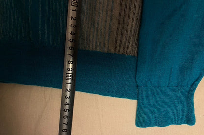 Hermes Camel Wool V-Neck Pullover