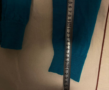 Hermes Camel Wool V-Neck Pullover