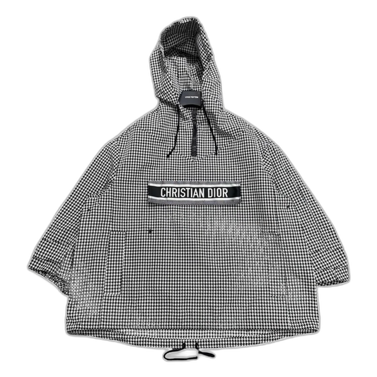 Dior Houndstooth Embroidered Anorak Jacket-zp