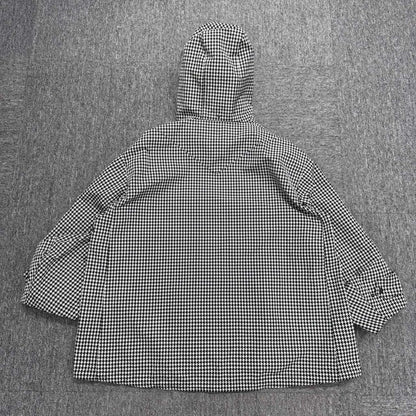 Dior Houndstooth Embroidered Anorak Jacket-zp