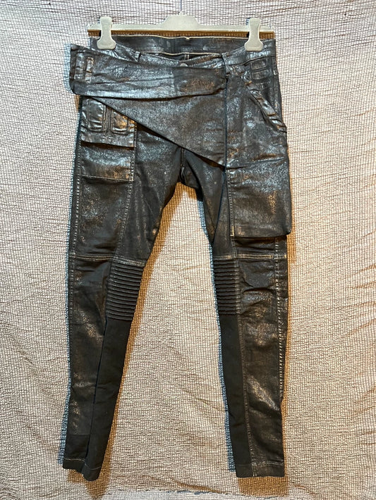 Rick Owens 15ss Waxed Denim Jeans
