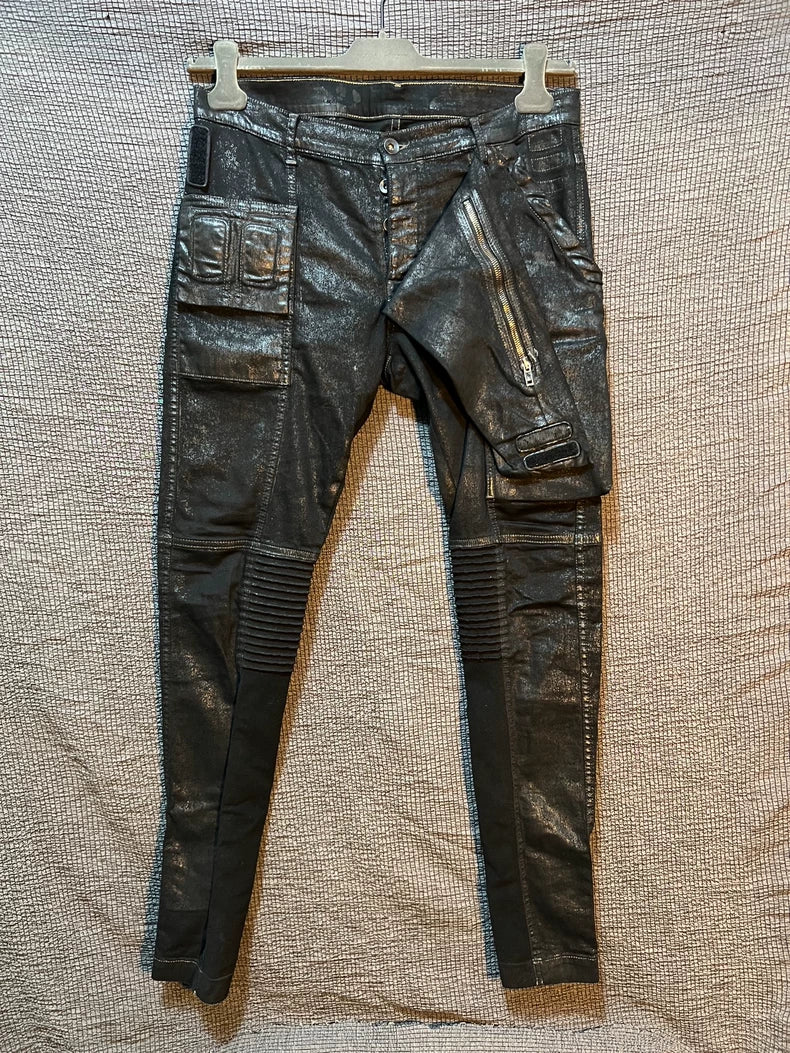 Rick Owens 15ss Waxed Denim Jeans