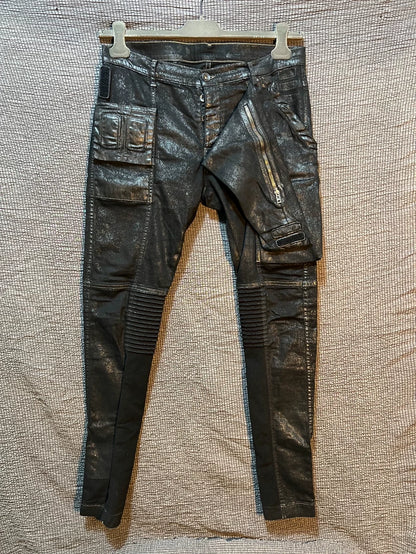 Rick Owens 15ss Waxed Denim Jeans
