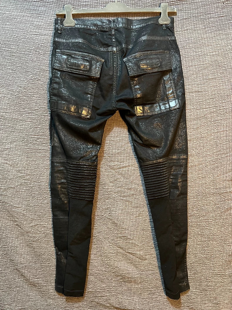 Rick Owens 15ss Waxed Denim Jeans