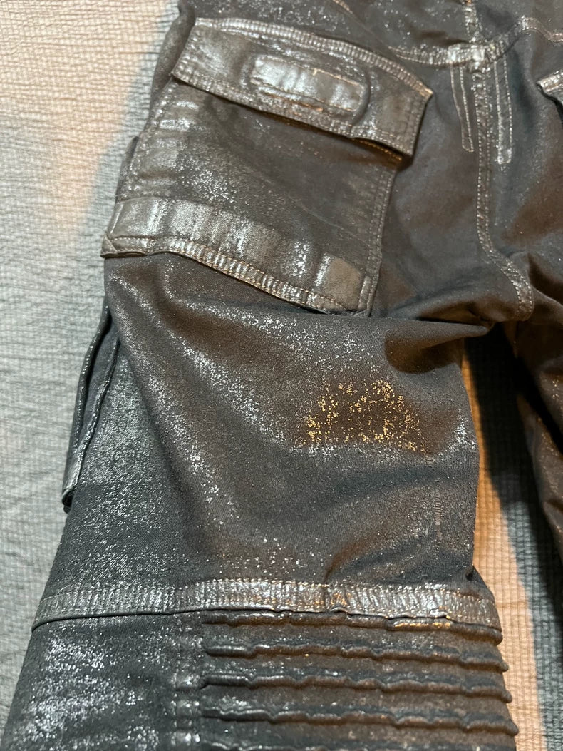Rick Owens 15ss Waxed Denim Jeans