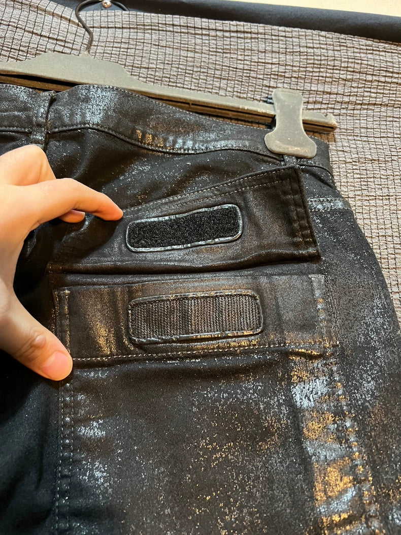 Rick Owens 15ss Waxed Denim Jeans