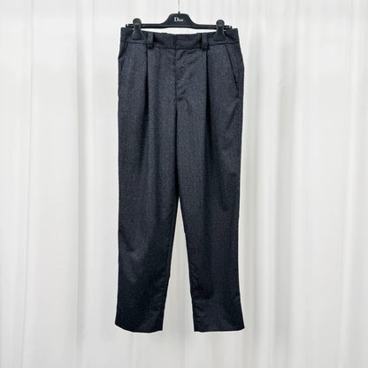 Acne Studios Striped Wool Casual Trousers-yf