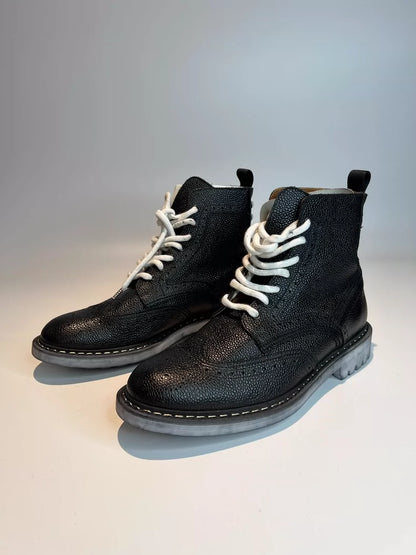 Givenchy Black Leather High-Top Boots