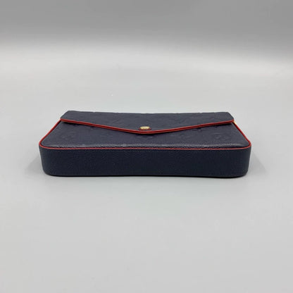 Louis Vuitton Leather Chain Crossbody Bag