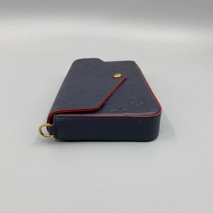 Louis Vuitton Leather Chain Crossbody Bag