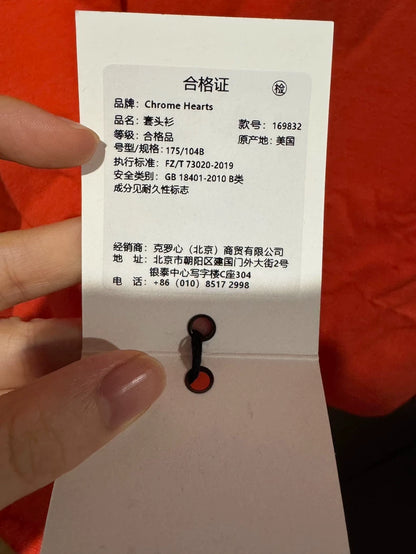 Chrome Hearts Matty Boy Long Sleeve Shirt