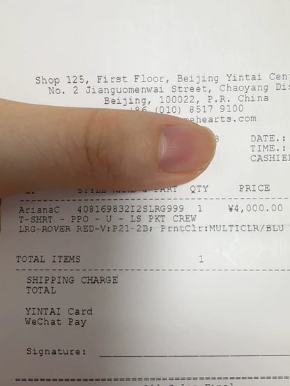 Chrome Hearts Matty Boy Long Sleeve Shirt