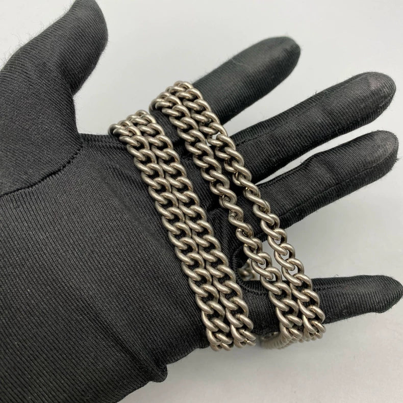 Gucci Denim Chain Crossbody Bag