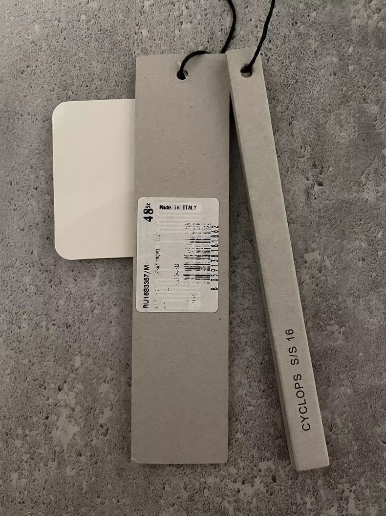 Rick Owens Black Asymmetric Shorts