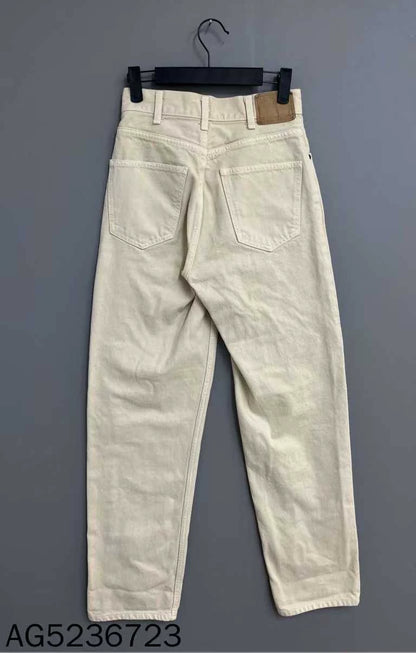 Celine Long Pants in Off-White Color