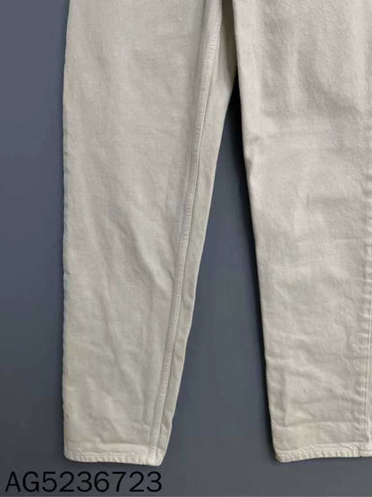 Celine Long Pants in Off-White Color