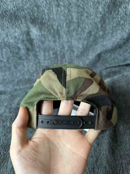 Camo Duckbill Cap by Celine