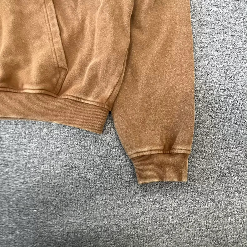 We11done Logo Zip-Up Hoodie