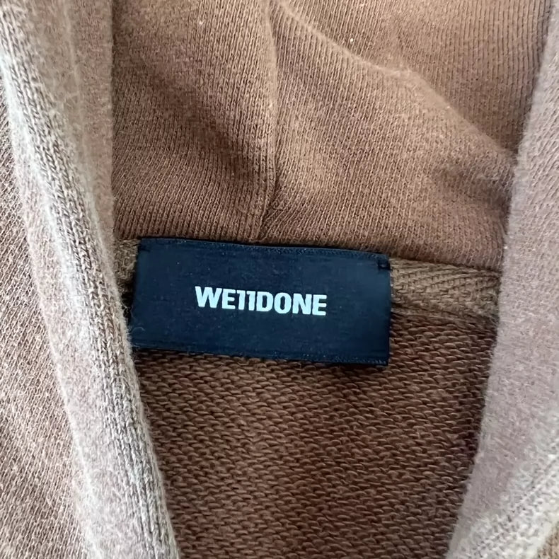 We11done Logo Zip-Up Hoodie