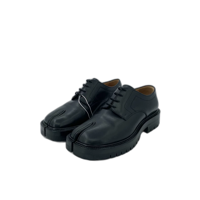 Maison Margiela Black Casual Leather Shoes