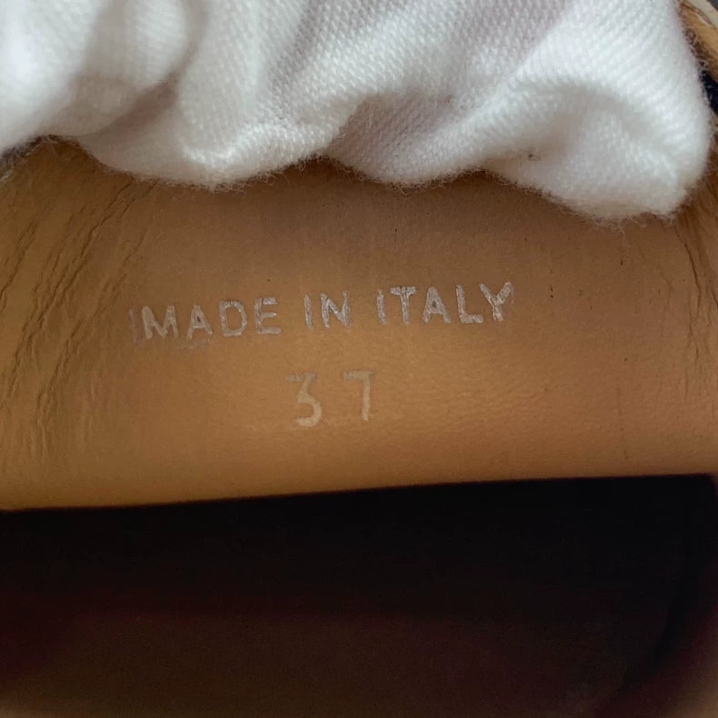 Maison Margiela Black Casual Leather Shoes