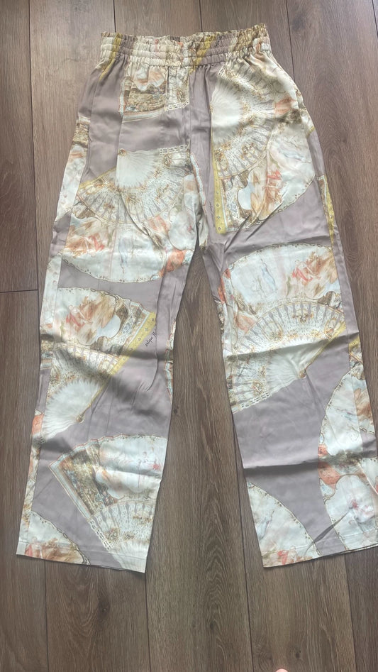 Acne Studios Floral Print Casual Pants-yf