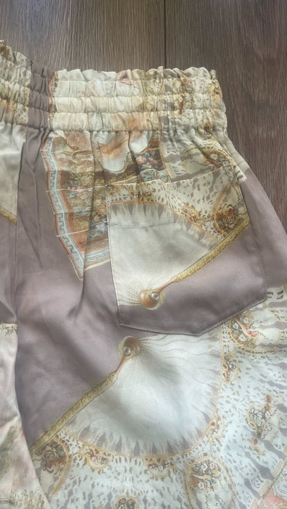 Acne Studios Floral Print Casual Pants-yf