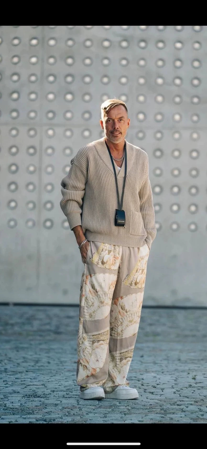 Acne Studios Floral Print Casual Pants-yf