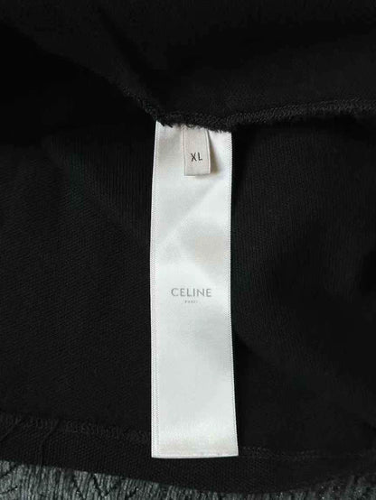 Celine  Embroidered Polo Shirt