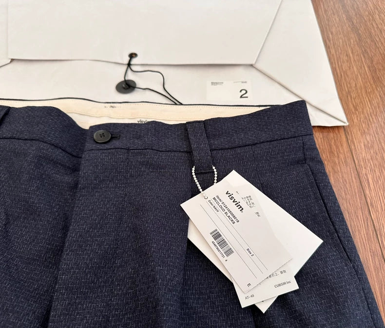 Visvim McCloud Slacks Navy Pants